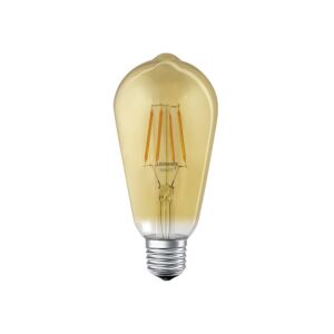 Smart+ Zigbee E27 Edison Filament 6W 2400K – Dimmbare Warmweiße Smart Lampe mit App & Sprachsteuerung