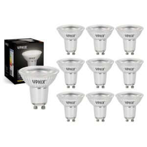 10er Vorteilpack GU10 LED Spot MR16 Izar 6W 2700K 38° dimmbar