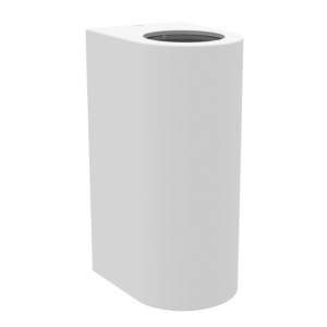 Wandlampe Komi GU10 2-Flammig – Weiß – IP44 Wasserfest ABS – Für Überdachungen und Fassaden