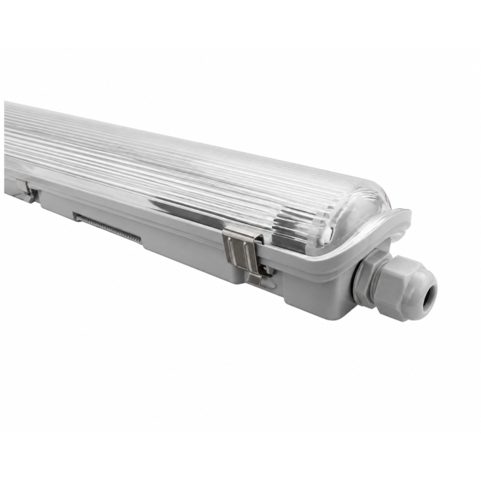 LED-Feuchtraumleuchte 1x150cm T8 Aquaproof Pro IP65 IK08 – ohne Röhre
