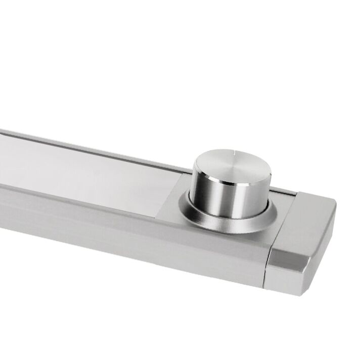 LED-Küchenbeleuchtung 60cm Calina Aufbau 8W switch tone Aluminium dimmbar