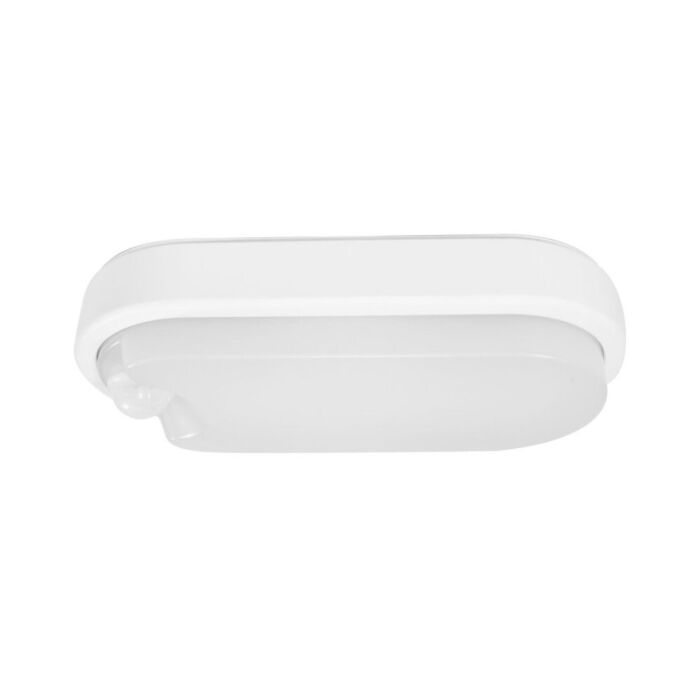 Wand- und Deckenleuchte Ipsum mit Bewegungsmelder 9W 4000K IP54