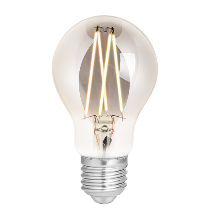 E27 SMART WLAN LED FILAMENT LAMPE WiZ A60 6,5W 2200-4500K SMOKEY