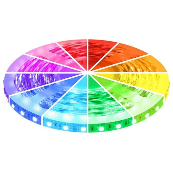 LED-Streifen 5m 24V RGB IP20 300 SMD 5050 LEDS