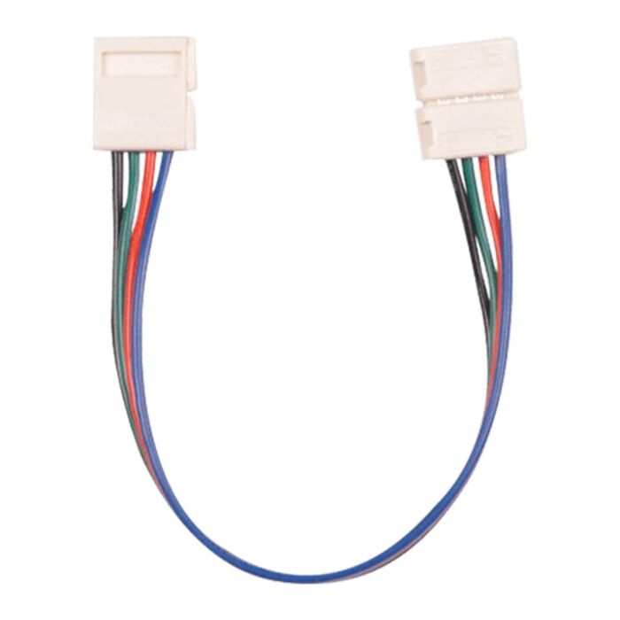 LED-Streifen Verbindungsstück Streifen zu Streifen 12V und 24V RGB 5050 SMD IP20 mit 50 cm Kabel