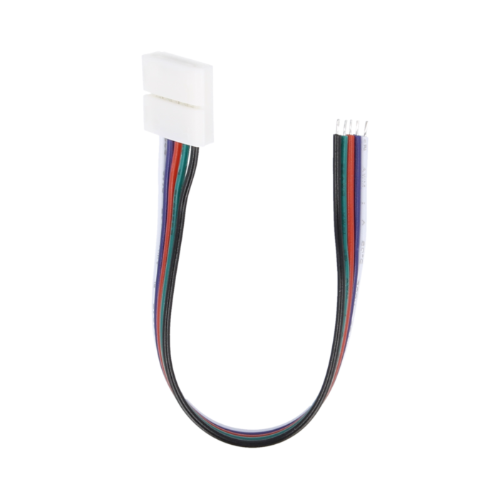 LED-Streifen Verbindungsstück Streifen zu Kabel 24V RGBW 5050 SMD IP20