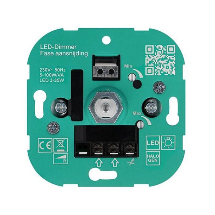 LED-Dimmer 3-35W T37 Einbau 230V Phasenanschnitt