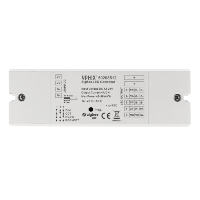 LED-Dimmer Zigbee 12-24V für LED-Streifen