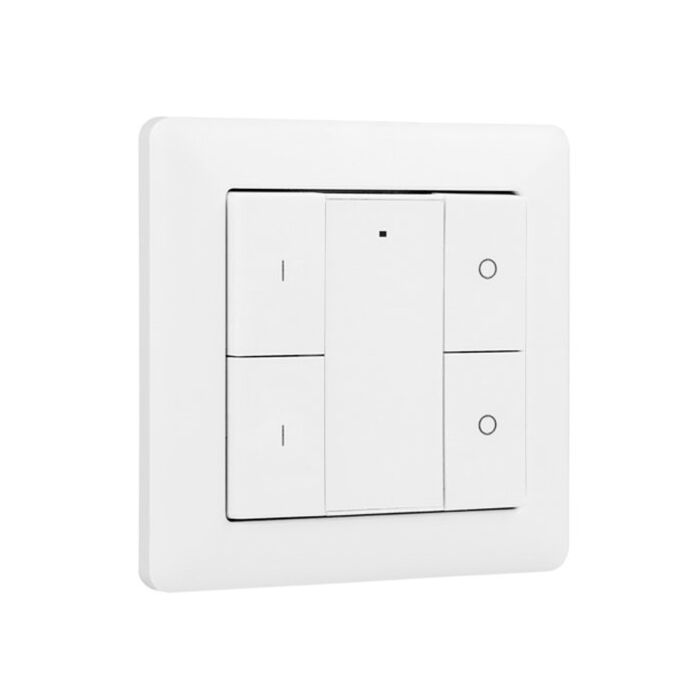 Kabellose Wandbedienung Zigbee 2 Zonen