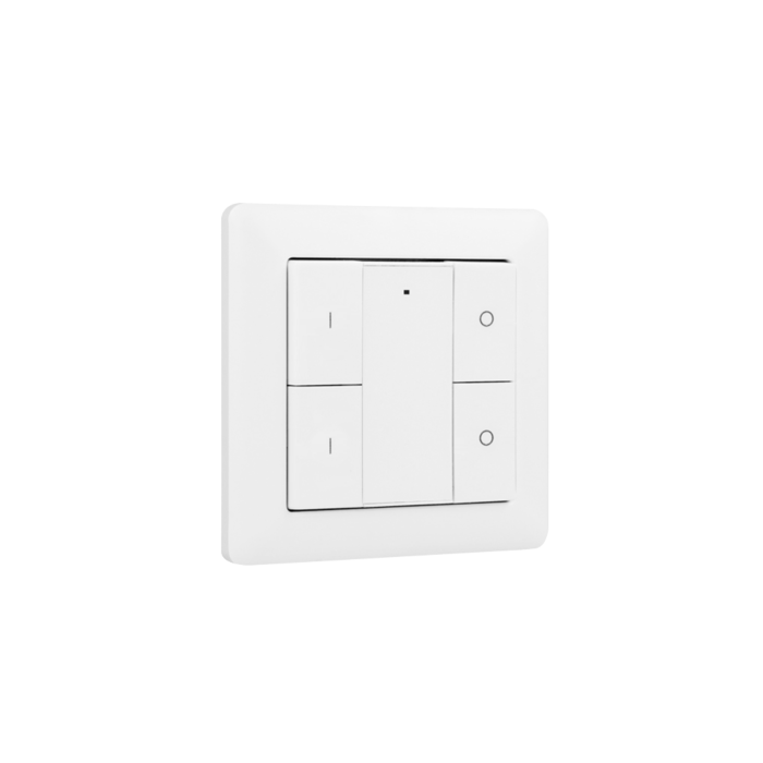 Kabellose Wandbedienung Zigbee 2 Zonen