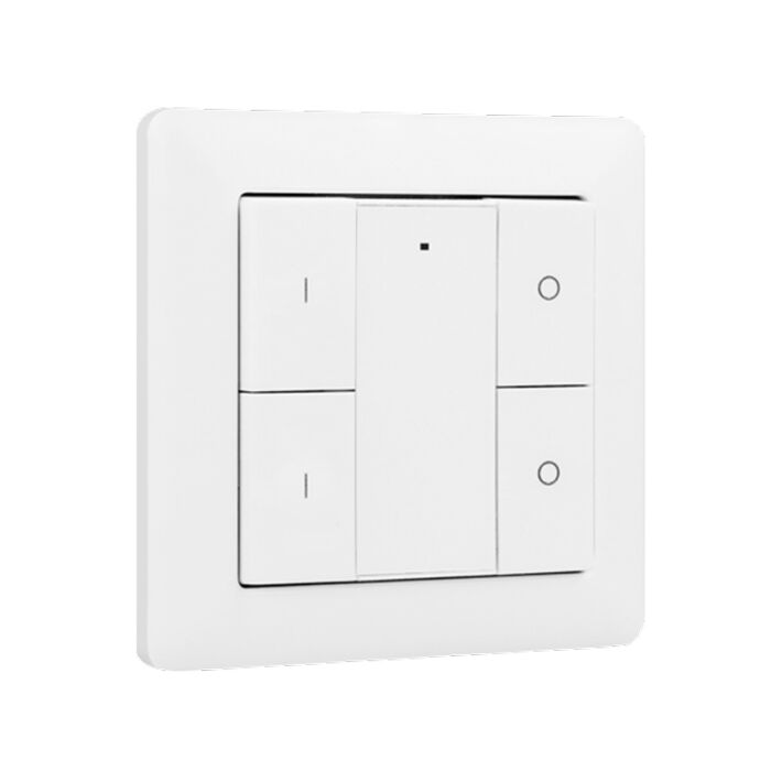 Kabellose Wandbedienung Zigbee 2 Zonen