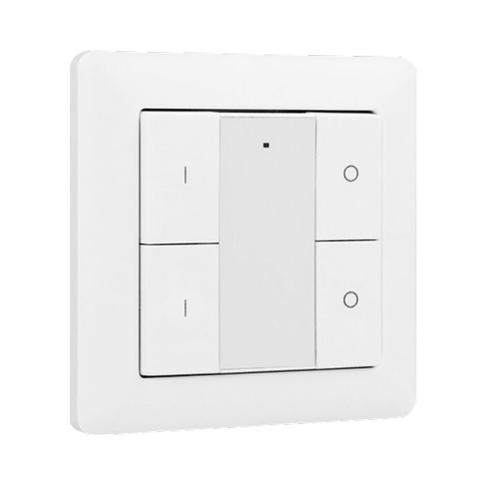 Kabellose Wandbedienung Zigbee 2 Zonen