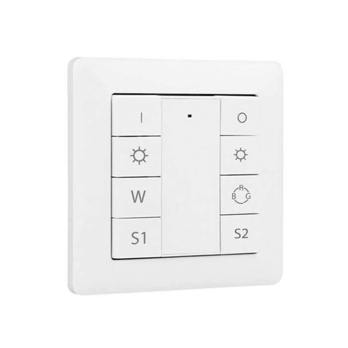 Kabellose Wandbedienung RGBW Zigbee 1 Zone