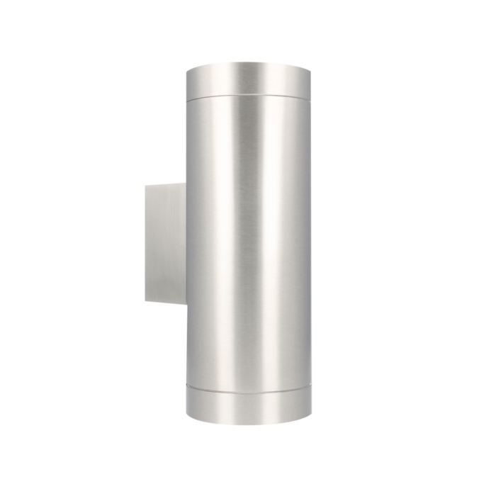Wandleuchte Lita up and down Edelstahl GU10