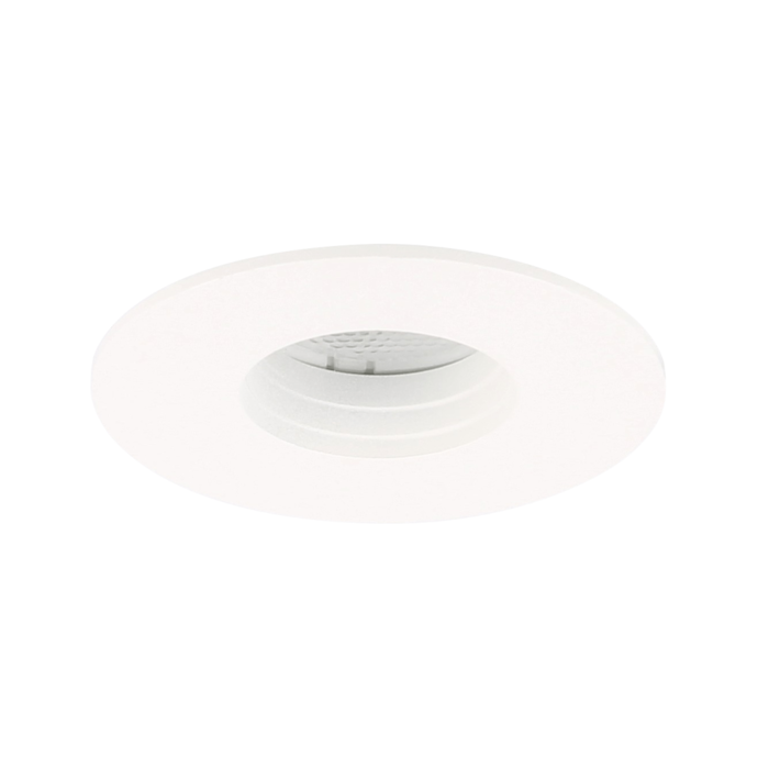 LED Einbaustrahler Piatto rund 3W 2700K Weiß IP55 dimmbar