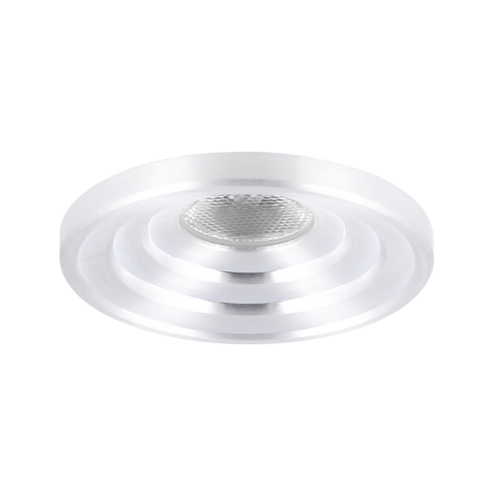 LED Einbaustrahler Arola rund 3W 2700K Aluminium IP55 dimmbar