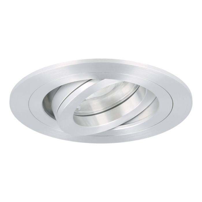 LED Einbaustrahler Argenta rund 7W 2700K Aluminium IP65 dimmbar schwenkbar