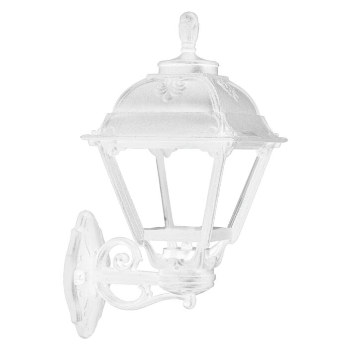 Wandleuchte Cefa Weiß klares Glas E27 IP55