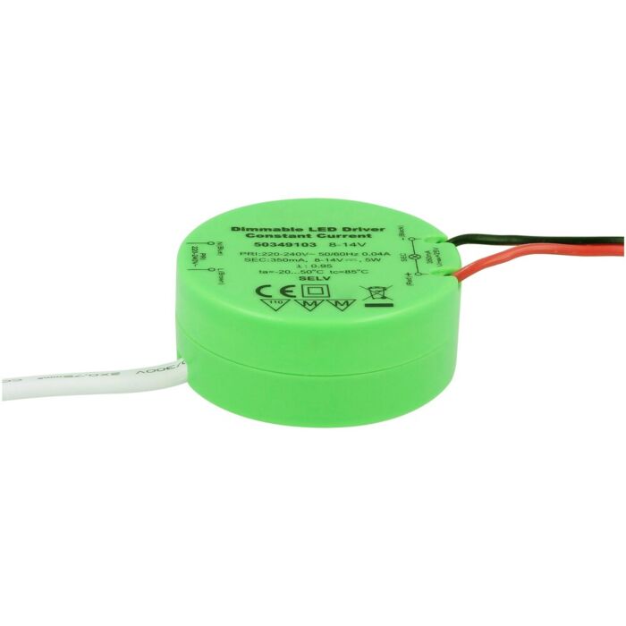LED-Treiber 350mA Max. 7W 14-20V dimmbar