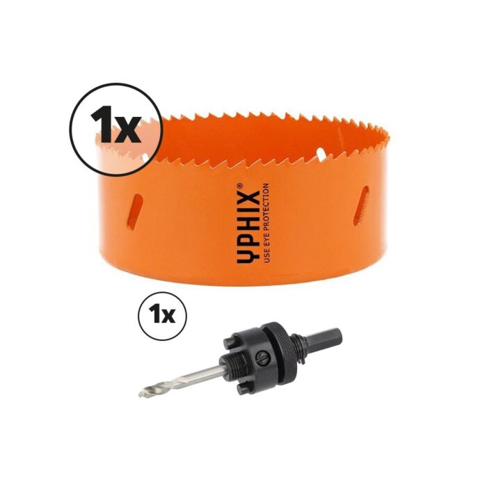 HSS Bi-Metall Lochsäge 110mm inkl. Adapter  3/8"