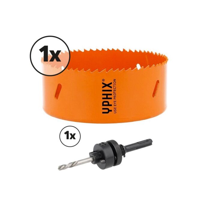 HSS Bi-Metall Lochsäge 110mm inkl. Adapter  SDS