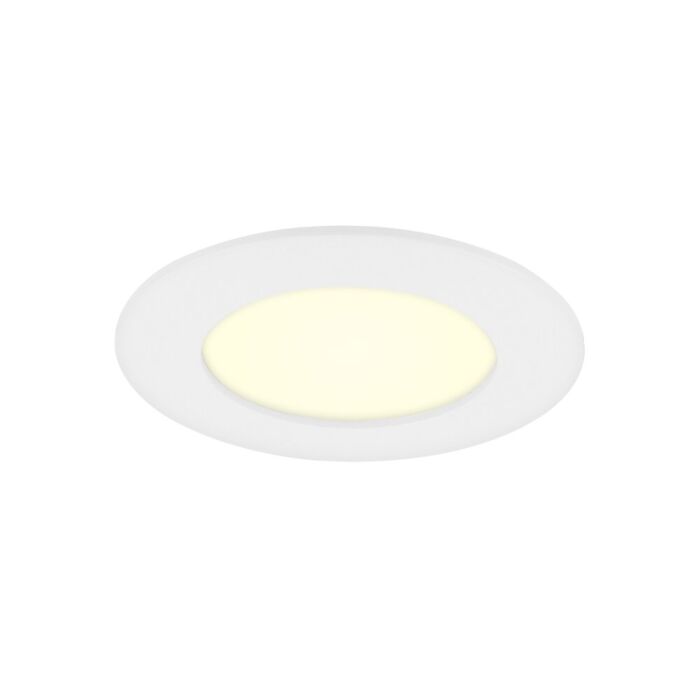 LED Downlight Premium Line 12cm weiß 9W 3000K IP44 dimmbar