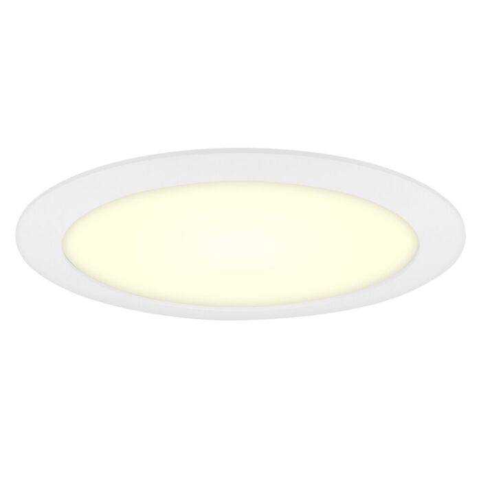 LED Downlight Premium Line 24cm weiß 15W 3000K IP44 dimmbar