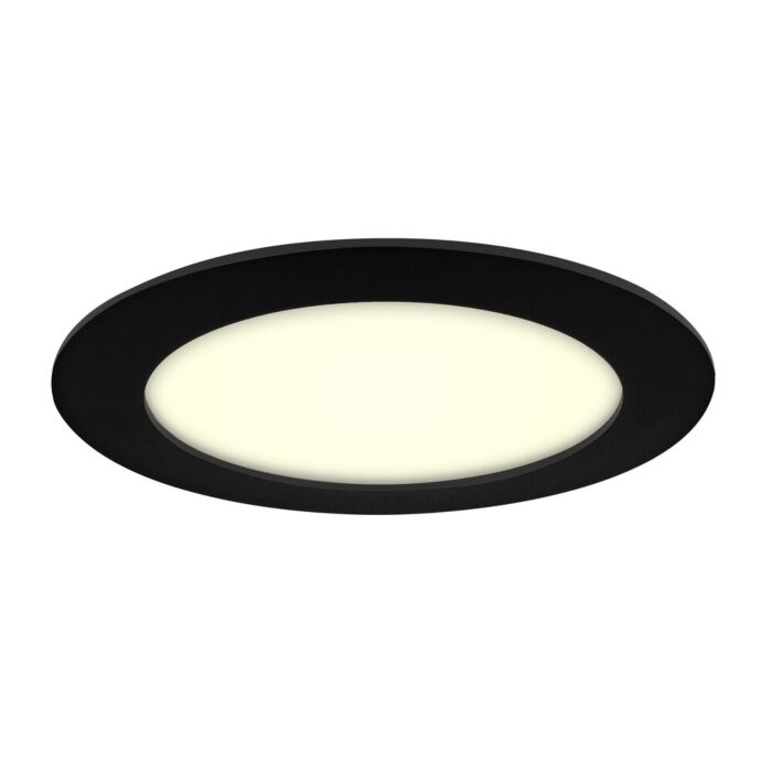 LED Downlight Premium Line 18cm schwarz 11W 3000K IP44 dimmbar