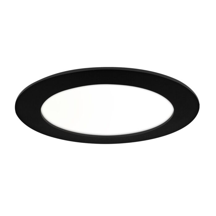 LED Downlight Premium Line 18cm schwarz 11W 4000K IP44 dimmbar