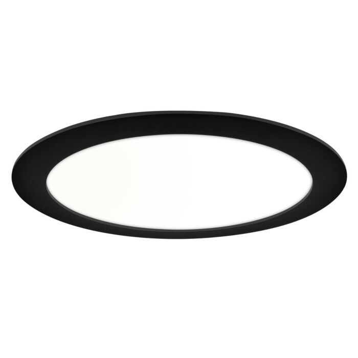 LED Downlight Premium Line 24cm schwarz 15W 4000K IP44 dimmbar