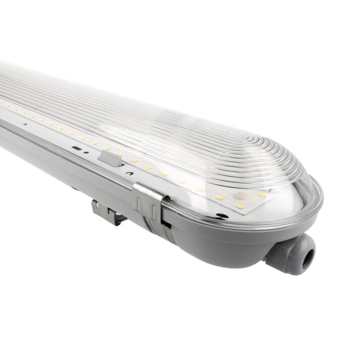 LED-Wannenleuchte 120cm Aqua Expert 40W 4000K IP65 transparent