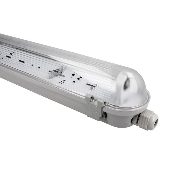 Halterung LED-Röhren 1 x 120cm Aqua Pro koppelbar IP65