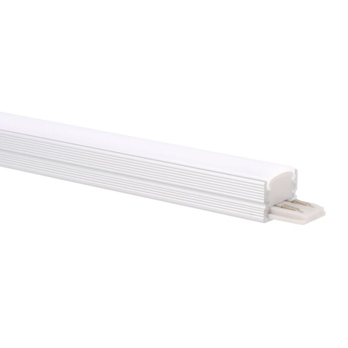 LED-Schrankbeleuchtung 20cm Aufbau 3W 3000K Aluminium dimmbar 24V DC