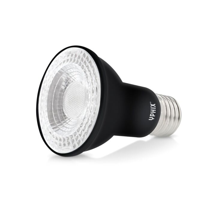 E27 LED Lampe Pollux PAR 20 4,9W 3000K dimmbar schwarz