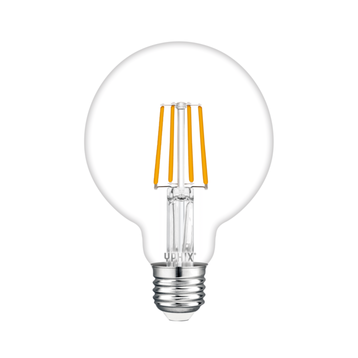 E27 LED-Lampe Atlas G95 8W 2700K dimmbar