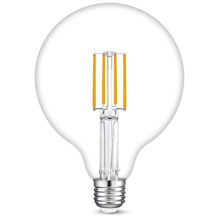 E27 LED Filament Lampe Atlas G125 8W 2700K dimmbar