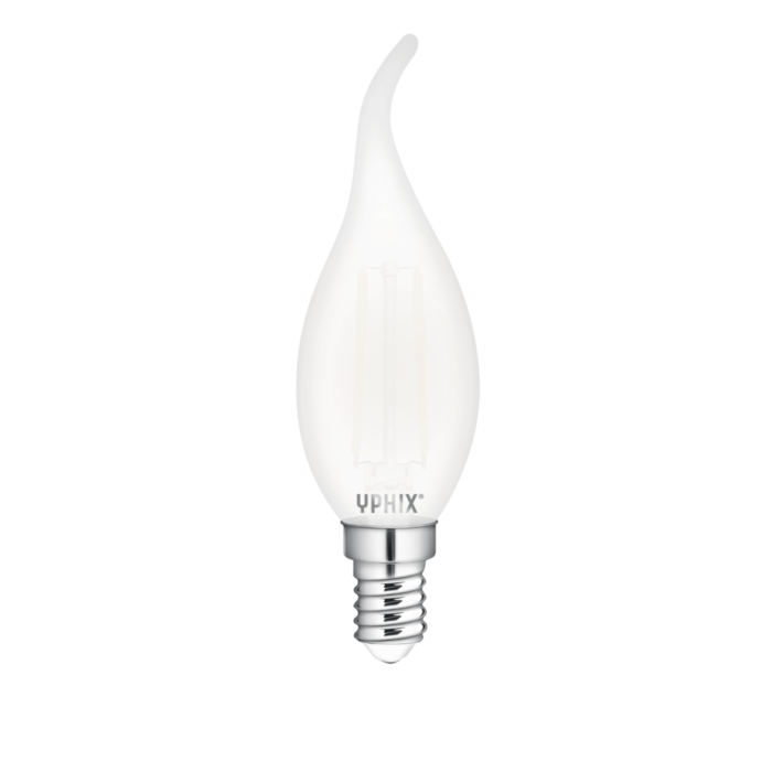 E14 LED Lampe Kerzenform BA35 Filament Polaris 2,5W 2700K