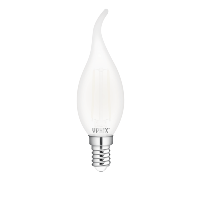 E14 LED Lampe Kerzenform BA35 Filament Polaris 3W 2700K