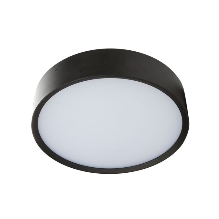 Wandleuchte Arendal 1 Schwarz 12W 3000K IP65