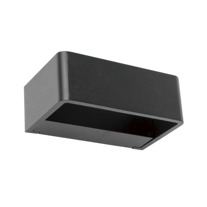 LED-Wandlampe Portage II – 10W Schwarz – Einstellbare Lichtfarbe – Innen- & Außenbereich – IP54